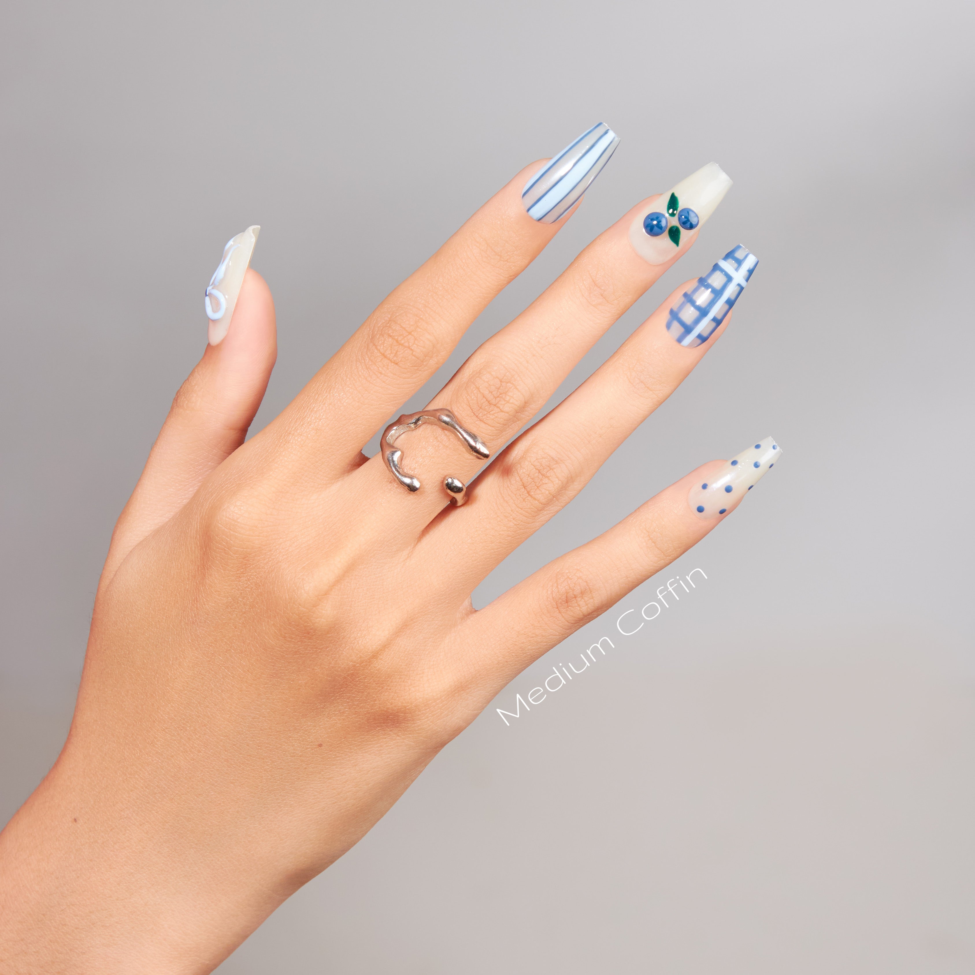 Blueberry Gingham