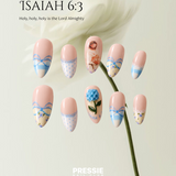 Isaiah 6:3- Medium Almond