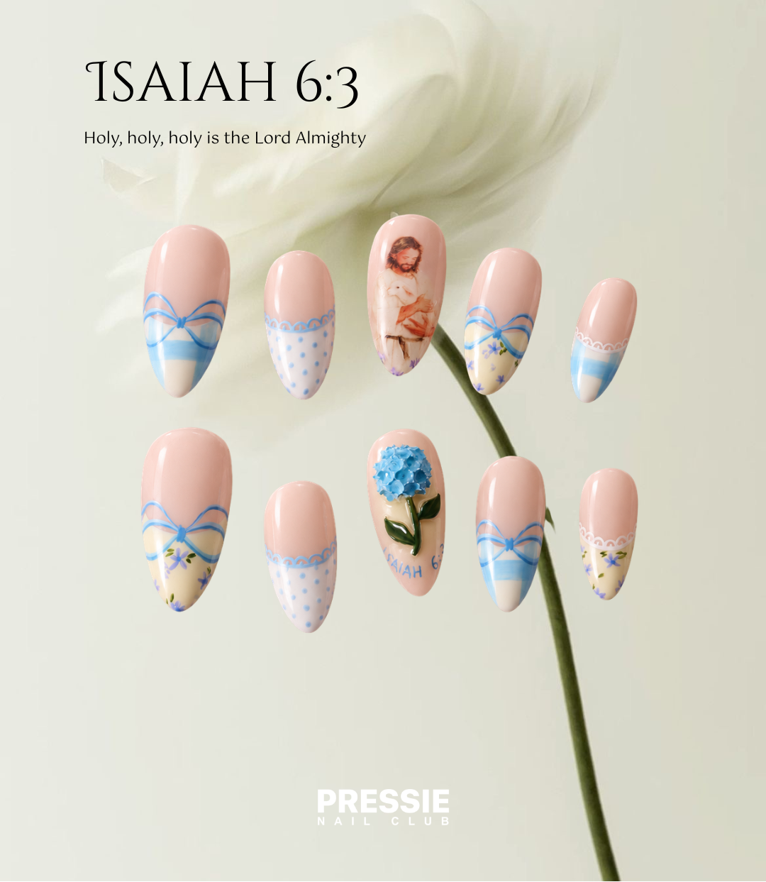 Isaiah 6:3- Short Almond