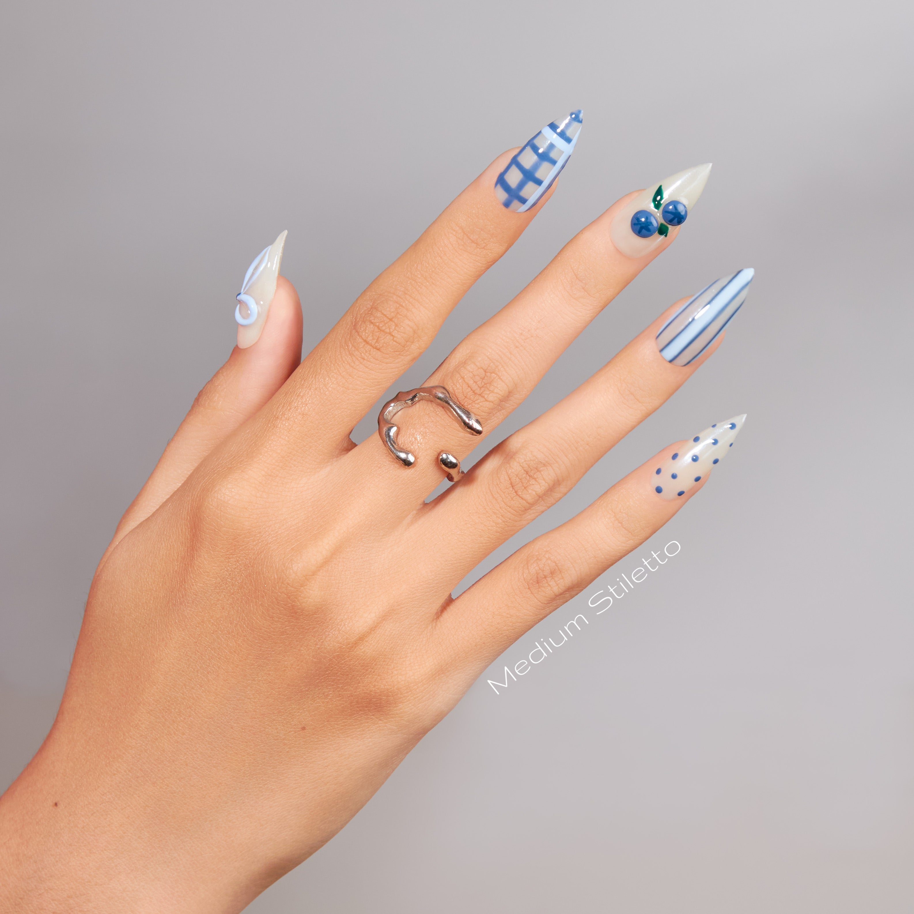 Blueberry Gingham