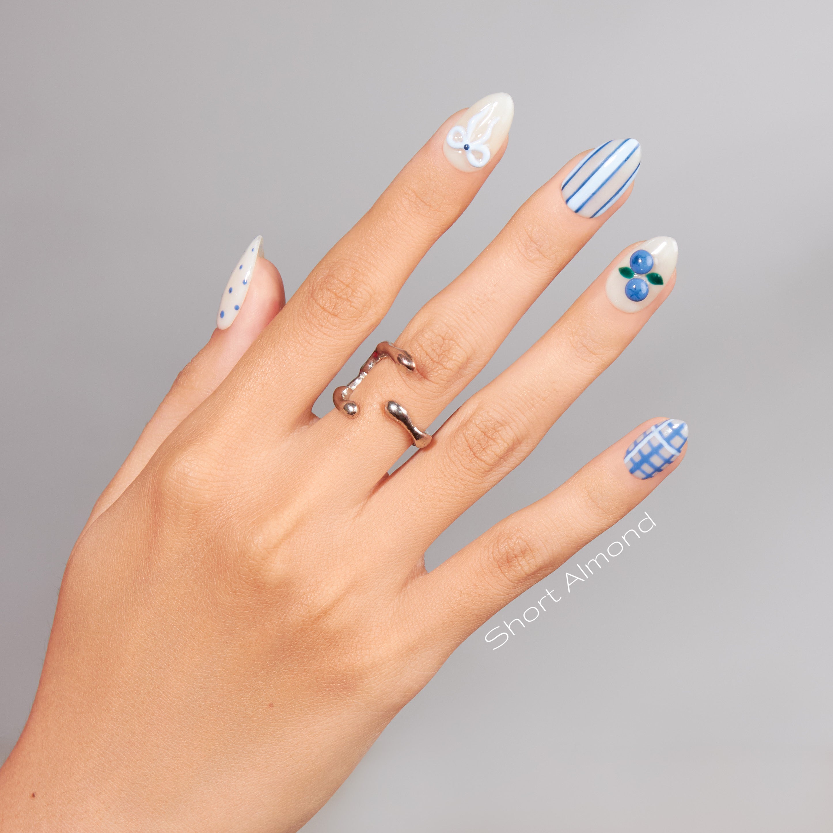 Blueberry Gingham
