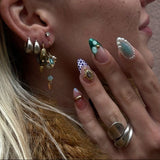 Ube Matcha Luxe - High Fashion Press On Nails